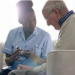 medication reminder and supervision at home